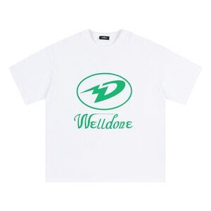 We11done Printed Loose Short-Sleeved T-Shirt